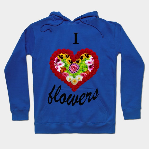 flowers Hoodie by rickylabellevie